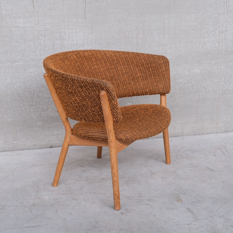 Vintage Nd-83 open armchair by Nanna Ditzel for Søren Willadsen, Denmark 1950s