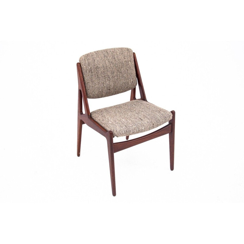 Ensemble de 4 chaises vintage "Ella" par Arne Vodder pour Vamo Mobelfabrik, Danemark 1960