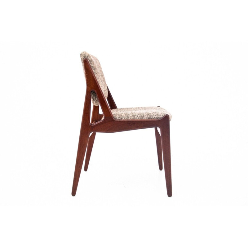 Set van 4 vintage "Ella" stoelen van Arne Vodder voor Vamo Mobelfabrik, Denemarken 1960