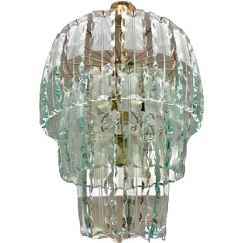 lustre vintage en verre - murano