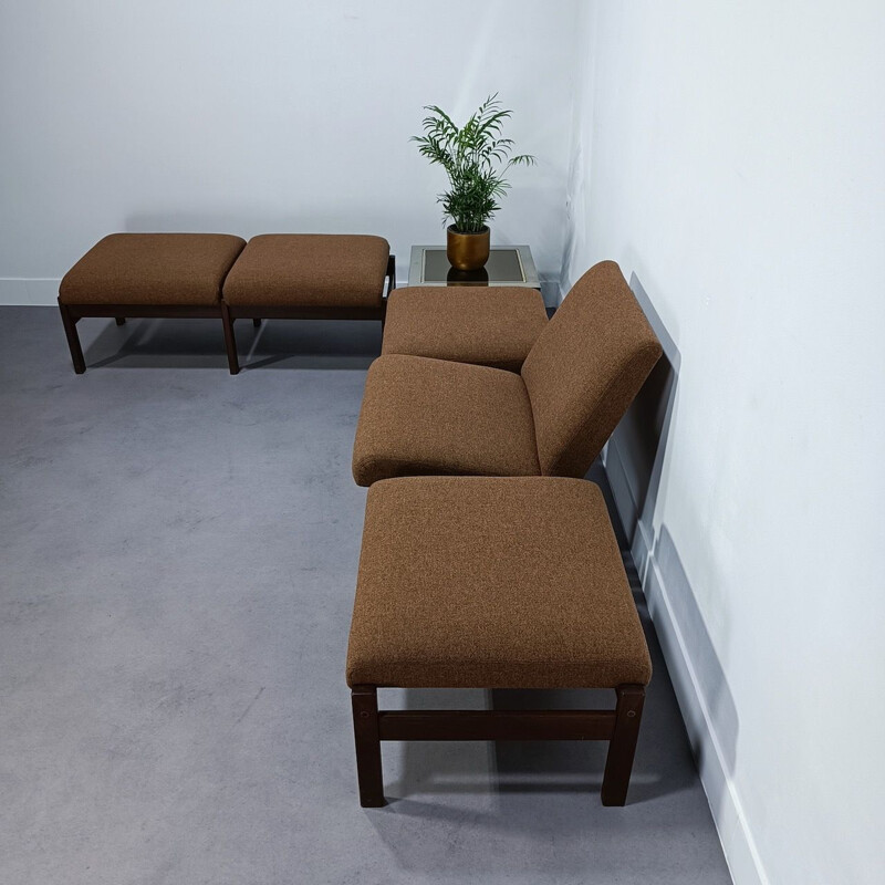 Vintage living room set by Yngve Ekström for Pastoe, Netherlands 1960s