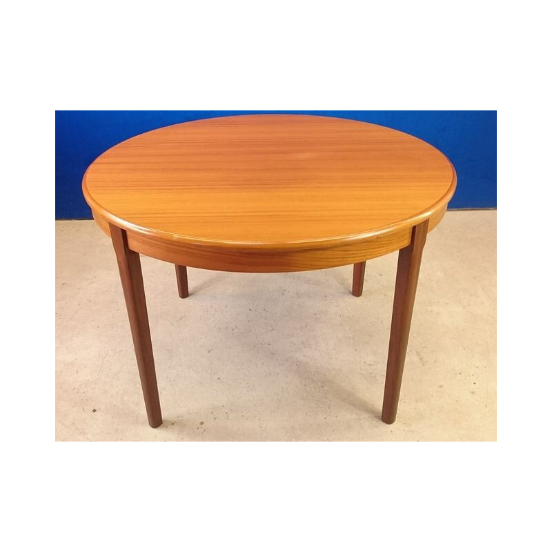 Mid century Scandinavian extendable dining table - 1960s