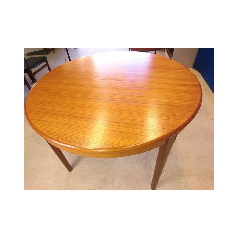 Mid century Scandinavian extendable dining table - 1960s