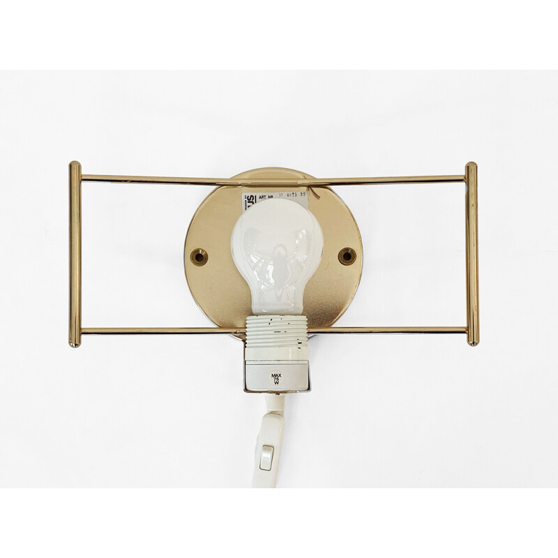 Vintage wandlamp van Uno en Östen Kristiansson voor Luxus, Zweden 1970