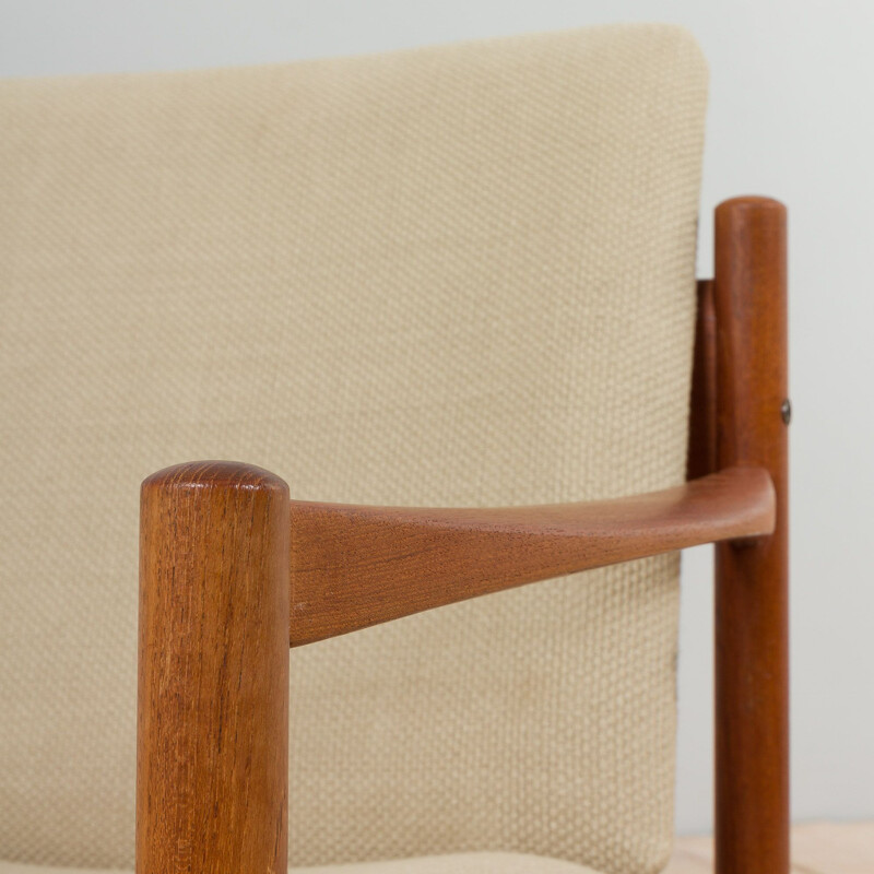 Vintage teak armchair by Kai Kristiansen, Denmark 1960s