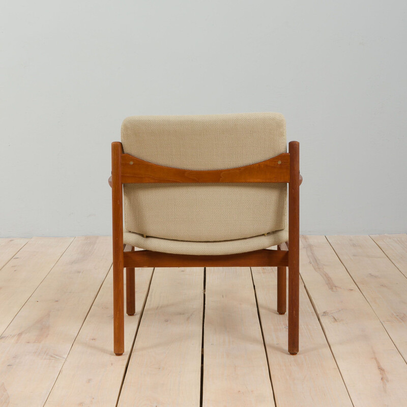 Vintage teak armchair by Kai Kristiansen, Denmark 1960s