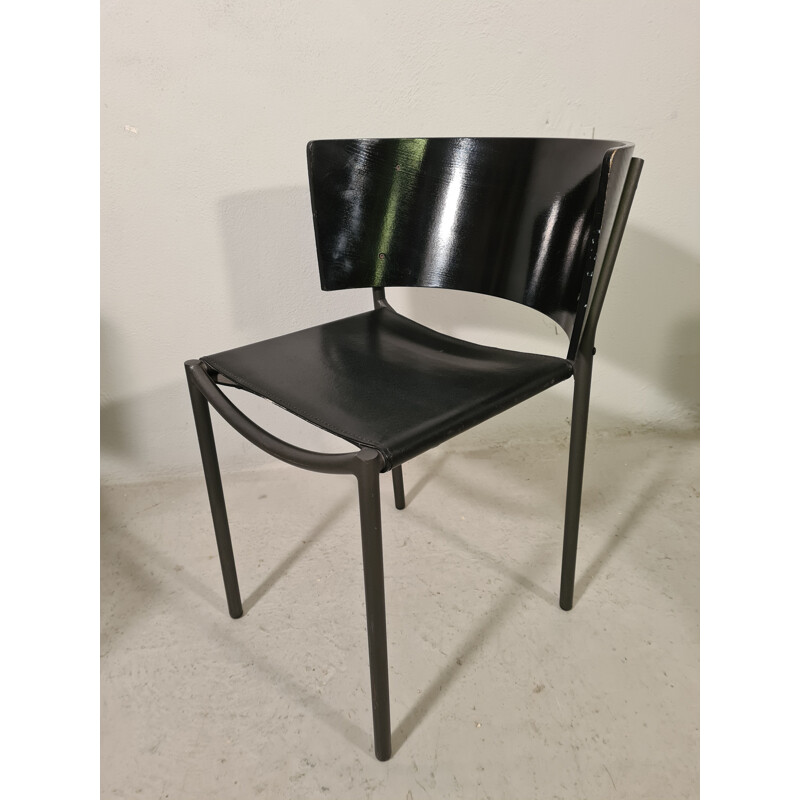 Set of 4 vintage Lila Hunter chairs by Philippe Starck for Xo