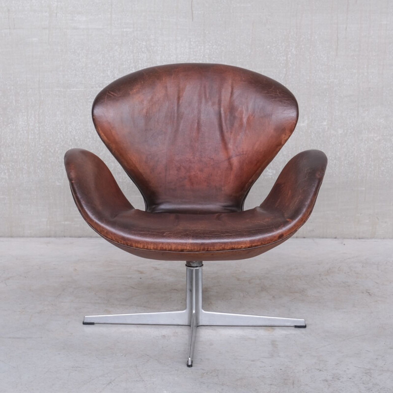 Vintage "3320" armchair by Arne Jacobsen for Fritz Hansen, 1960s