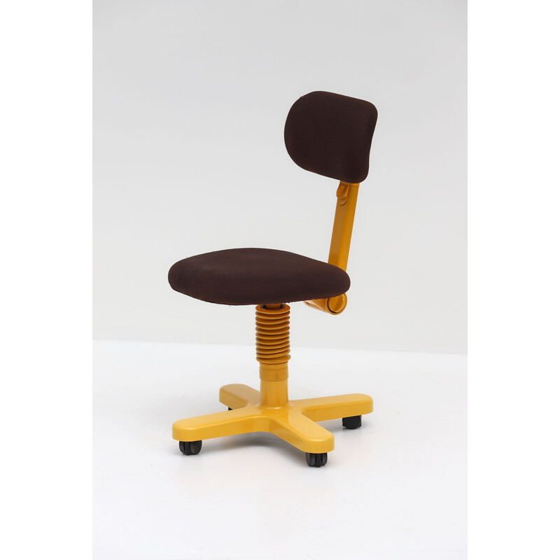 Vintage desk armchair "Synthesis 45" by Ettore Sottsass for Olivetti, 1980s