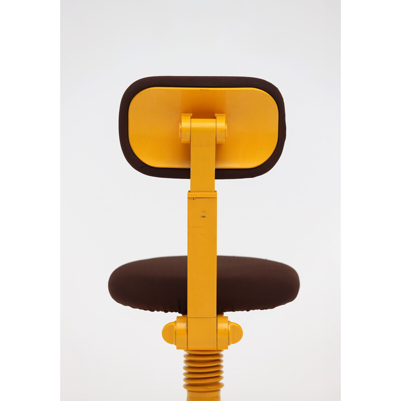 Vintage desk armchair "Synthesis 45" by Ettore Sottsass for Olivetti, 1980s