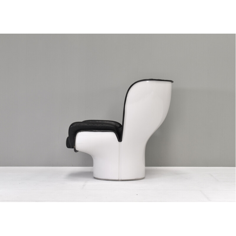 Vintage Elda fauteuil van Joe Colombo voor Comfort, Italië 1960