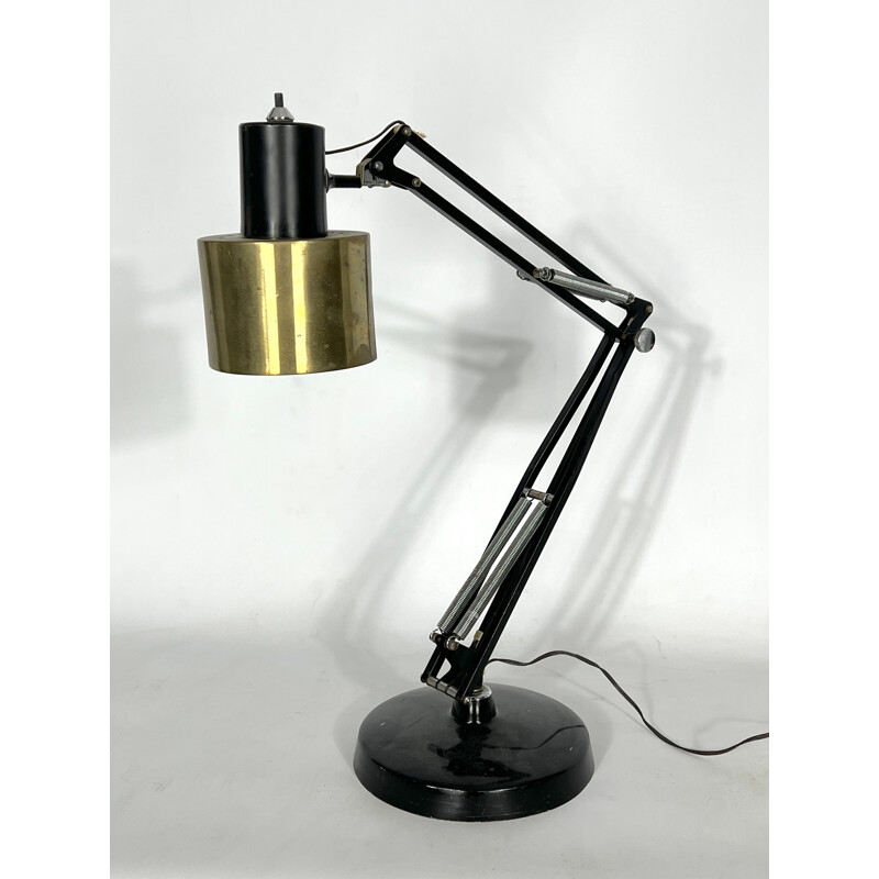 Vintage tafellamp van Jac Jacobsen voor Luxo, Noorwegen 1950
