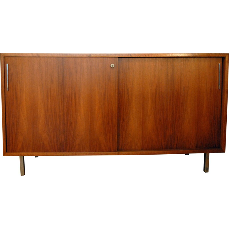 Small mid century sideboard in walnut - 1960s