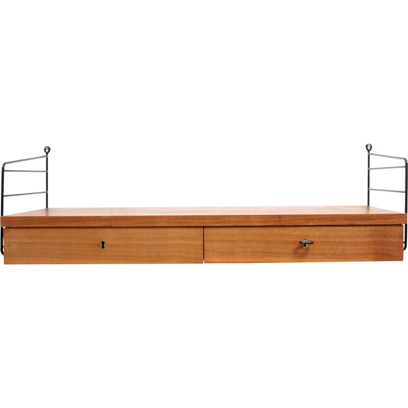 Console murale String scandinave, Nisse STRINNING - 1960
