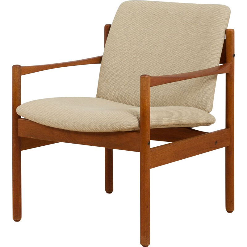 Vintage teak armchair by Kai Kristiansen, Denmark 1960s