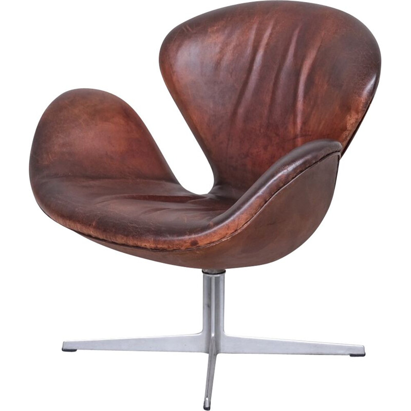 Vintage fauteuil "3320" van Arne Jacobsen voor Fritz Hansen, 1960