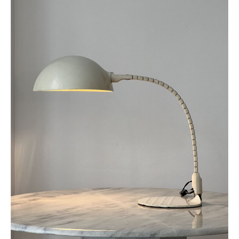 Lámpara de escritorio vintage de Elio Martinelli, 1970