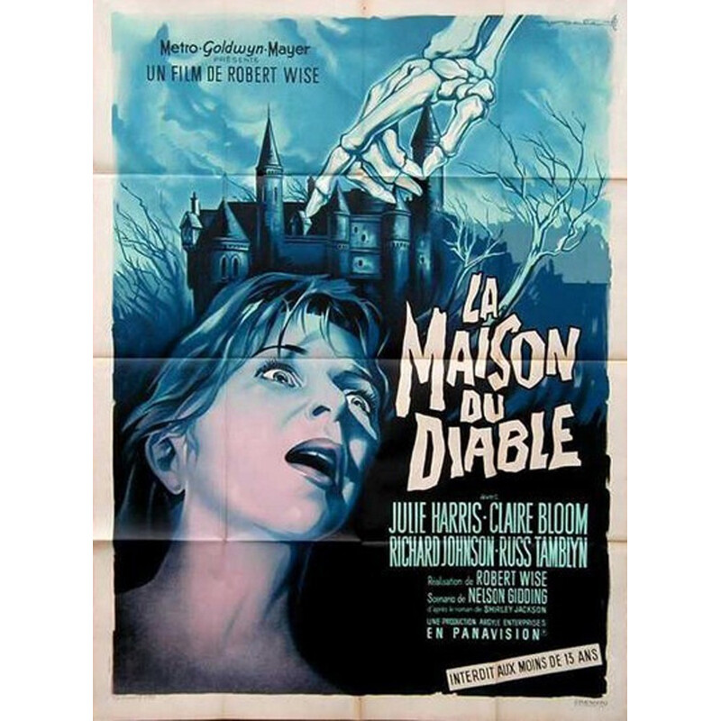Affiche cinéma "La maison du diable" - 1960