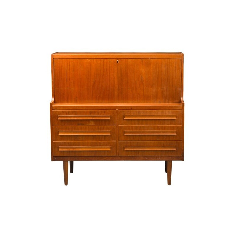 Scandinavian teak secretary - 1960s