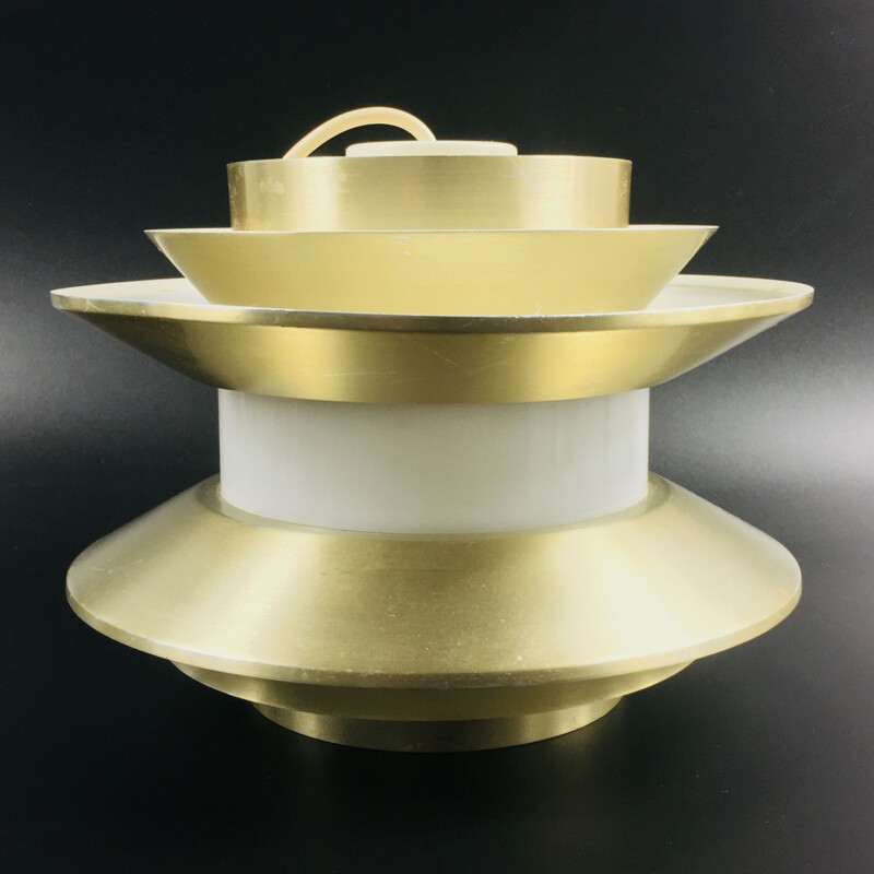 Vintage Trava pendant by Carl Thore for Granhaga, Sweden 1970