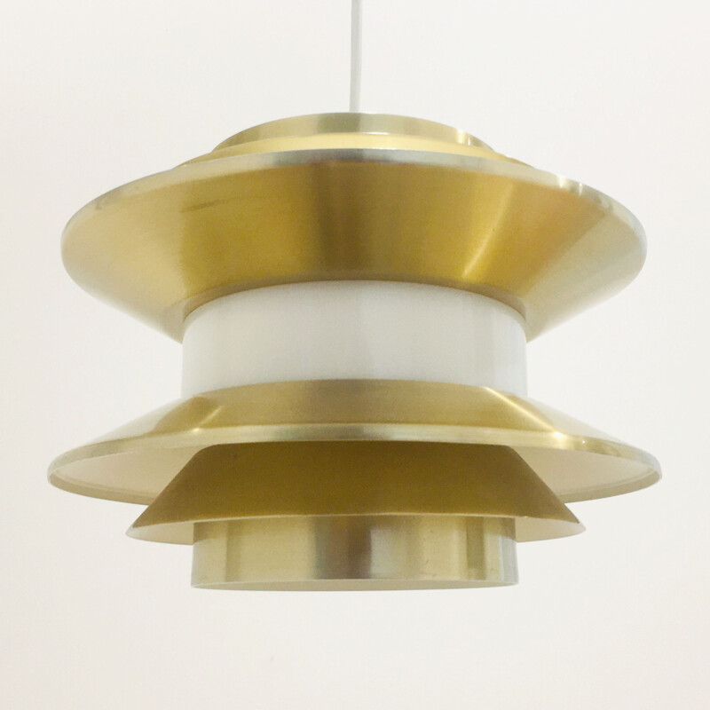 Vintage Trava pendant by Carl Thore for Granhaga, Sweden 1970