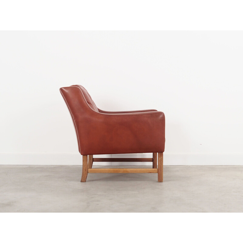 Rosewood vintage Scandinavian armchair by Fredrik Kayser for Vatne Møbler, 1960s