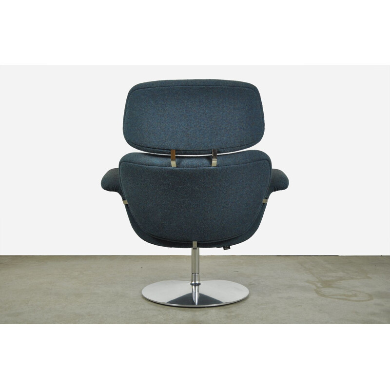 Vintage "big tulip" swivel armchair by Pierre Paulin for Artifort, Netherlands 1980s