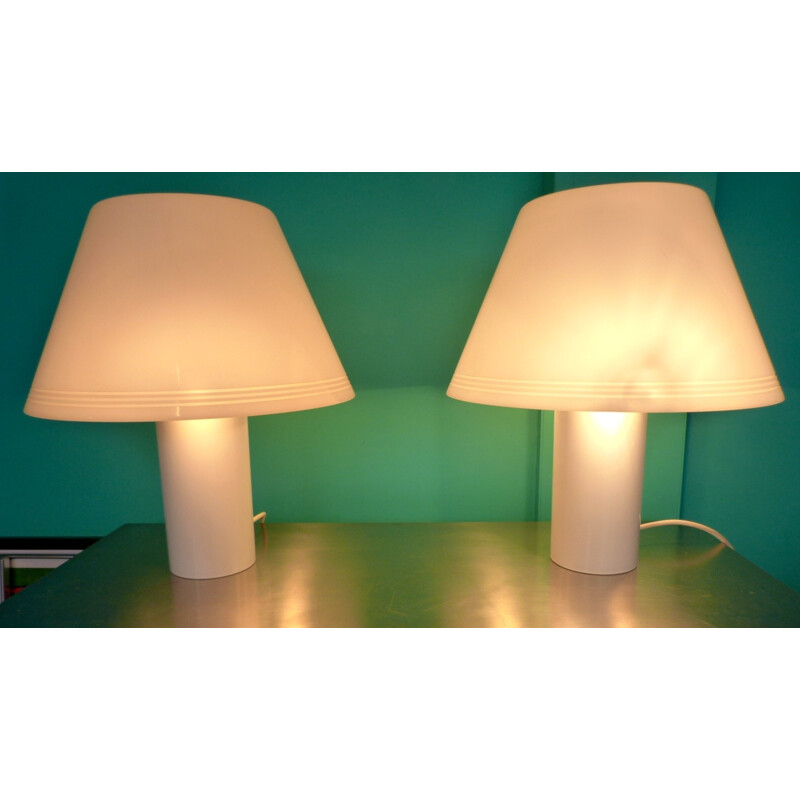 Pair of lamps GUZZINI - 1970s