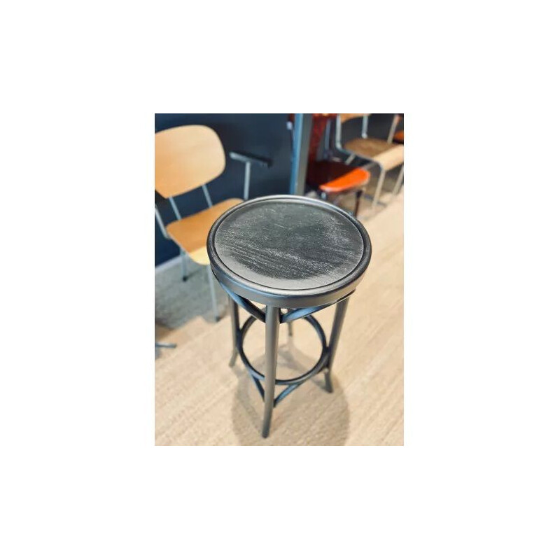 Vintage black bar stool