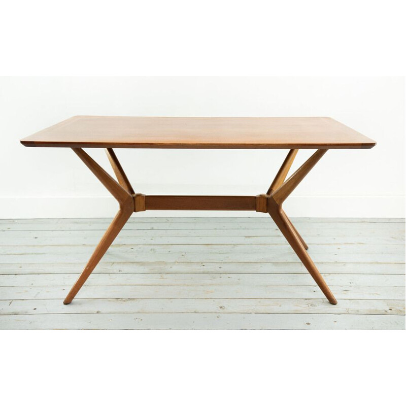 Mid-century teak "Helicopter" dining table by G-Plan, 1950s