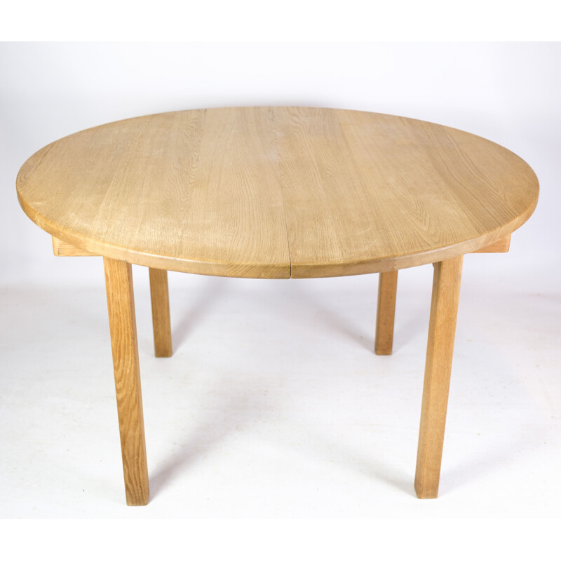 Vintage oakwood dining table by Kurt Østervig, 1960s