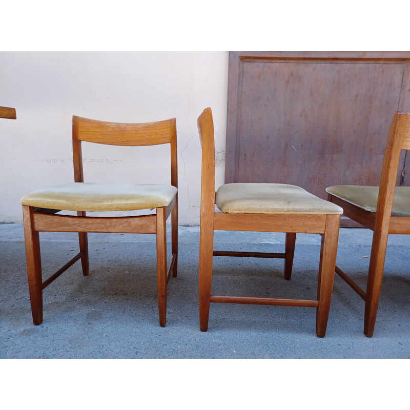 Vintage teak dining set, 1960