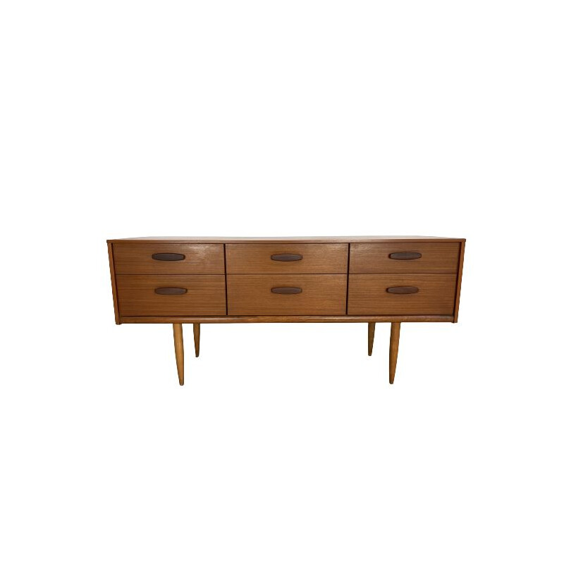 Vintage teak sideboard by Frank Guille for Austinsuite, 1960s