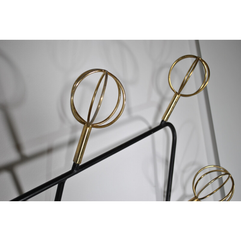 Vintage coat rack by Roger Feraud, 1960