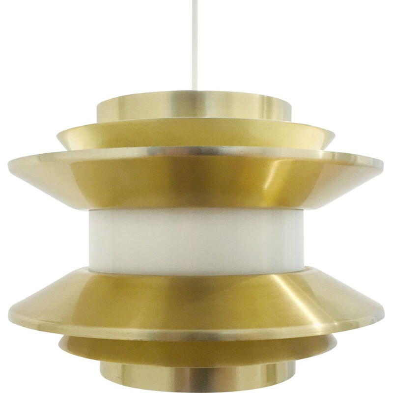 Vintage Trava pendant by Carl Thore for Granhaga, Sweden 1970