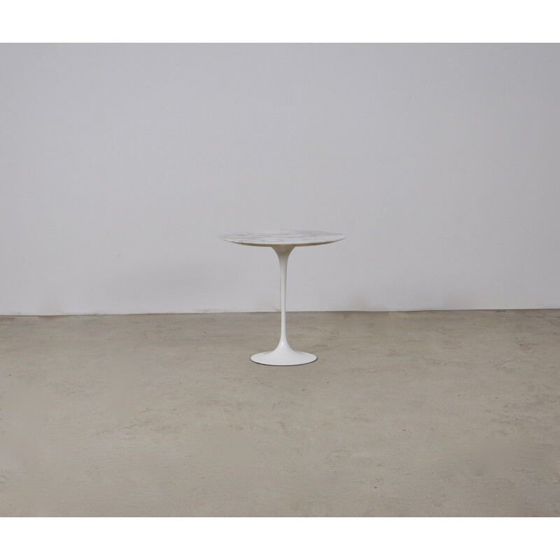 Vintage marble side table by Eero Saarinen for Knoll International, 1960