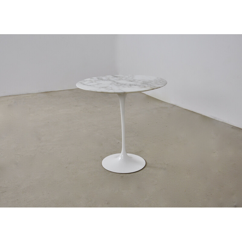 Vintage marble side table by Eero Saarinen for Knoll International, 1960