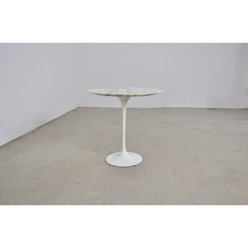 Vintage marble side table by Eero Saarinen for Knoll International, 1960