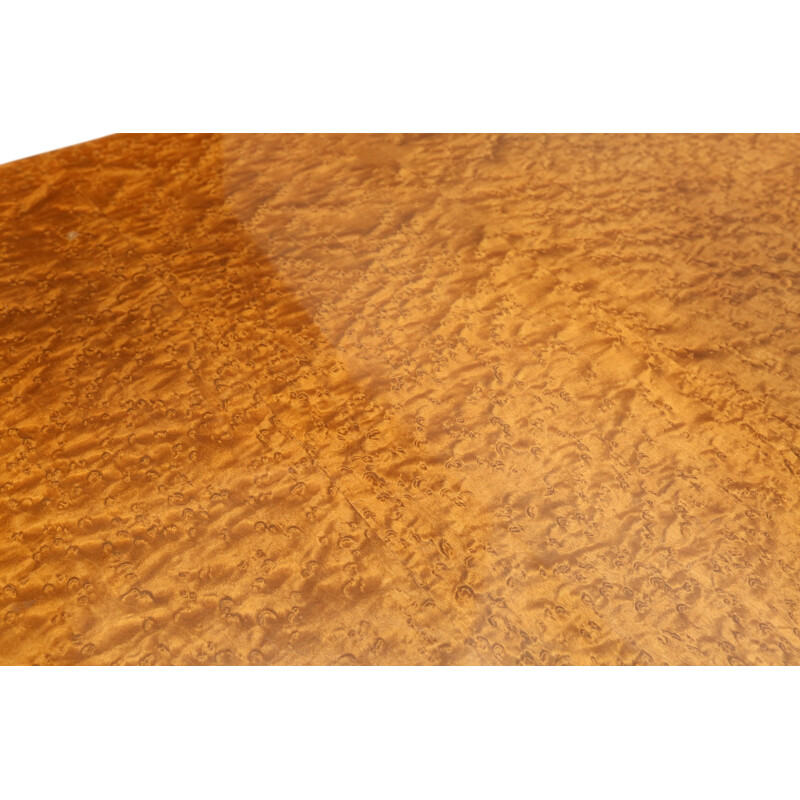 Burl Top Mid-Century Modern Coffee Table - 1960s