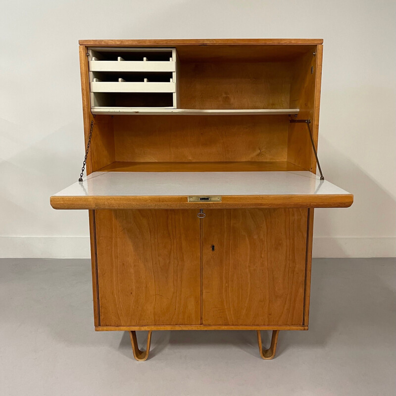 Vintage Cb07 secretary by Cees Braakman for Pastoe, 1950s