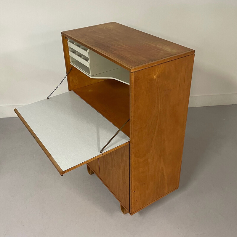 Vintage Cb07 secretary by Cees Braakman for Pastoe, 1950s