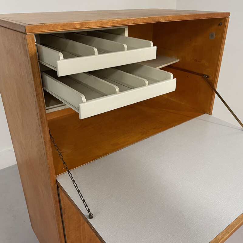 Vintage Cb07 secretary by Cees Braakman for Pastoe, 1950s