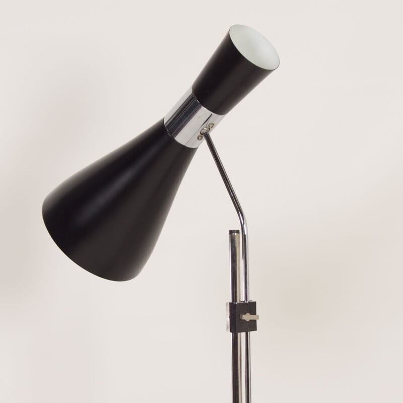 Vintage Diabolo floor lamp by Jo Hammerborg for Fog & Morup, 1960s