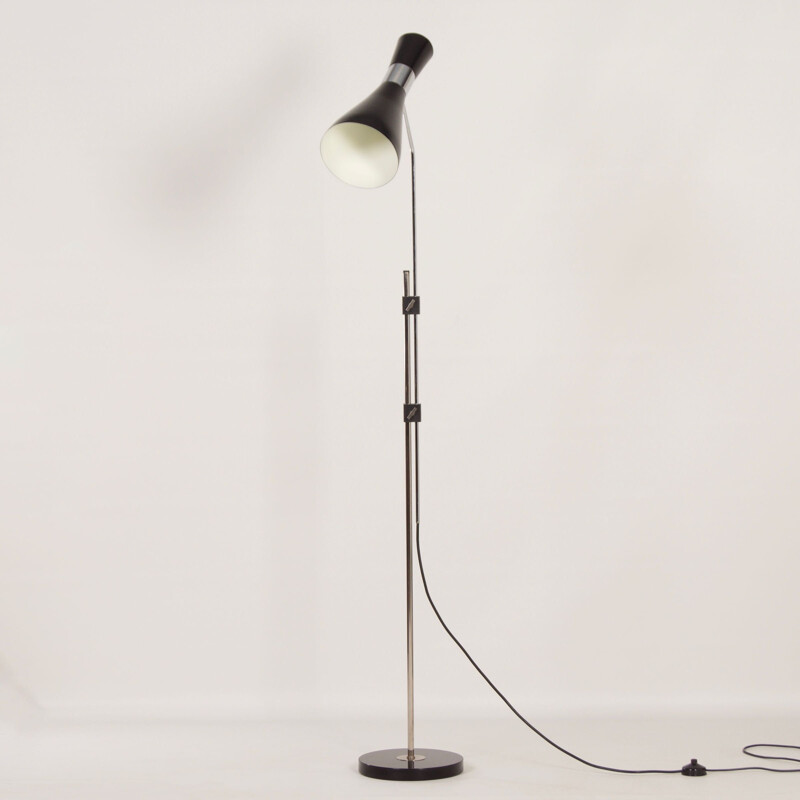 Lámpara de pie Diabolo vintage de Jo Hammerborg para Fog