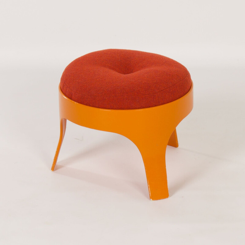 Vintage stool by Erik van Buijtenen for Nebu, Holland 1970s