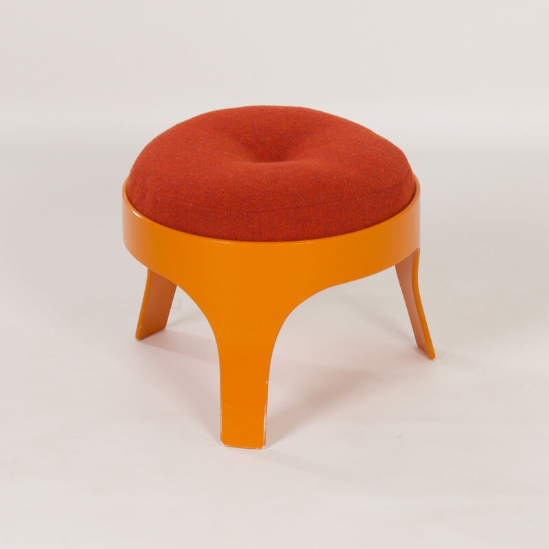 Vintage stool by Erik van Buijtenen for Nebu, Holland 1970s