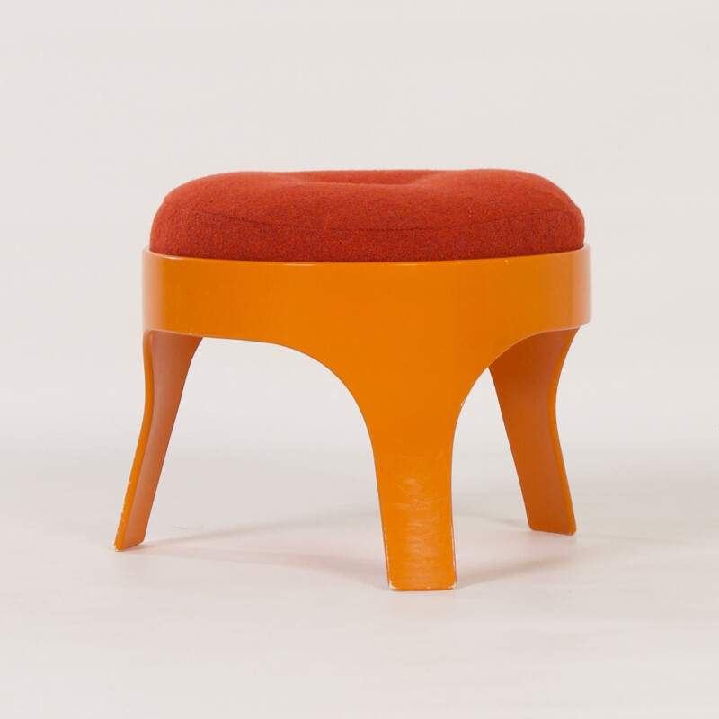 Vintage stool by Erik van Buijtenen for Nebu, Holland 1970s