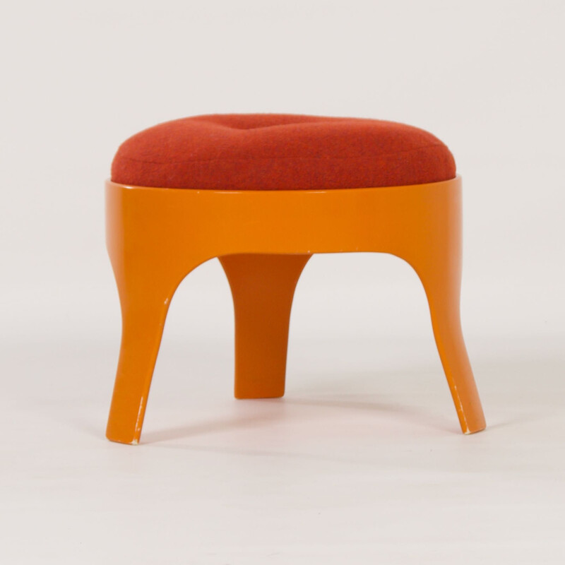 Vintage-Hocker von Erik van Buijtenen für Nebu, Holland 1970