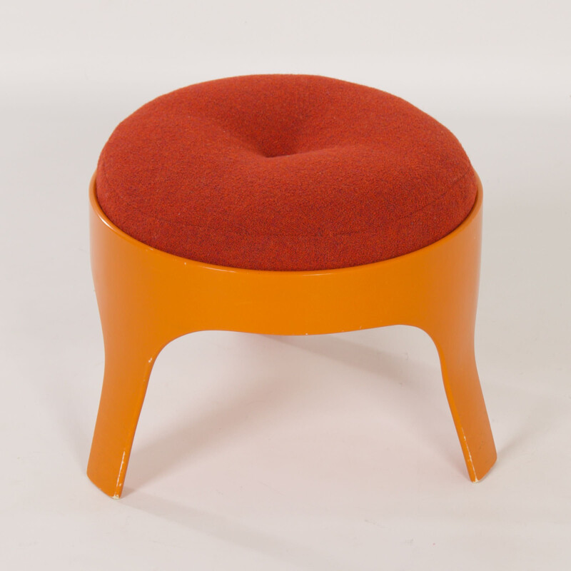 Vintage-Hocker von Erik van Buijtenen für Nebu, Holland 1970