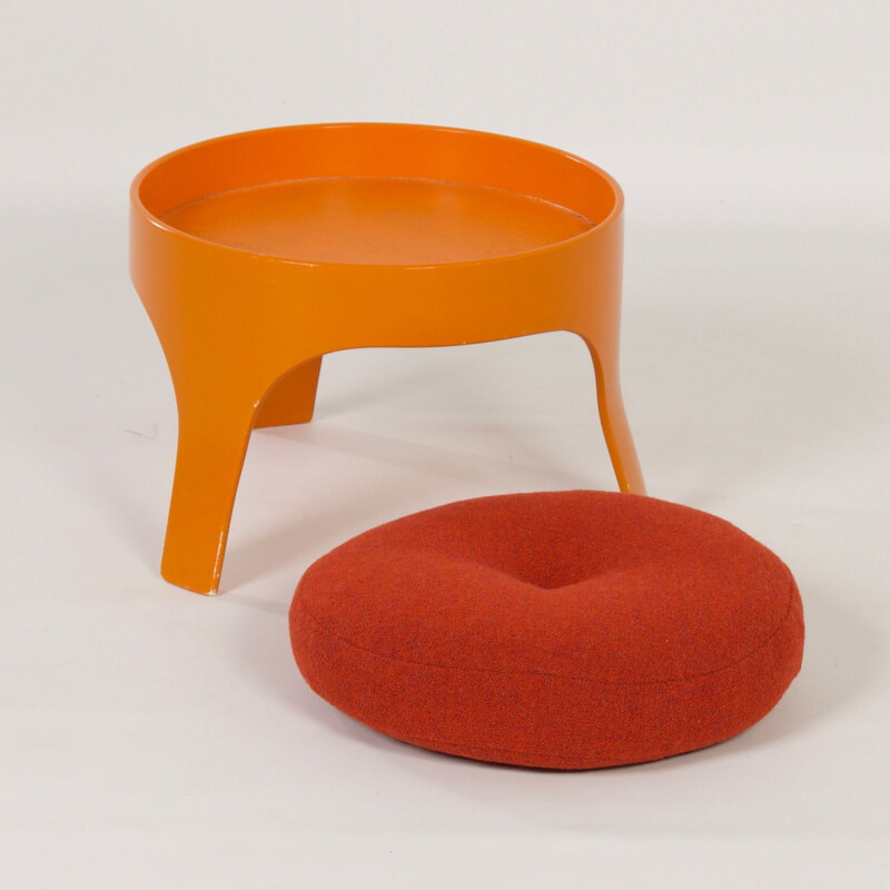 Tabouret vintage par Erik van Buijtenen pour Nebu, Hollande 1970